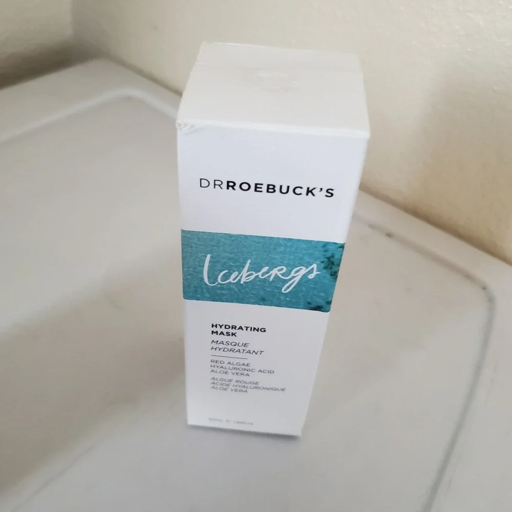 Dr Roebuck's Icebergs Hydrating Mask 50ml Red Algae Hyaluronic Acid Aloe Vera